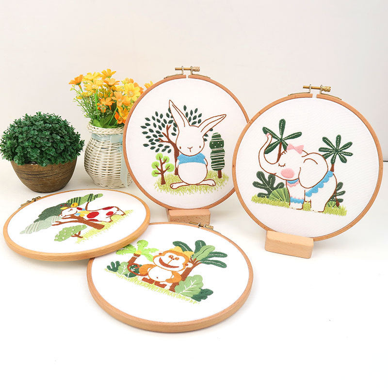 Cartoon Cute Pet Embroidery Kit