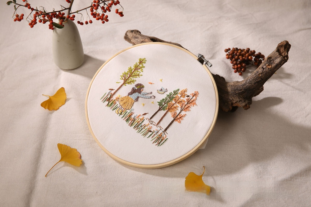 Forest Embroidery Kit