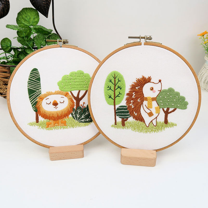 Cartoon Cute Pet Embroidery Kit