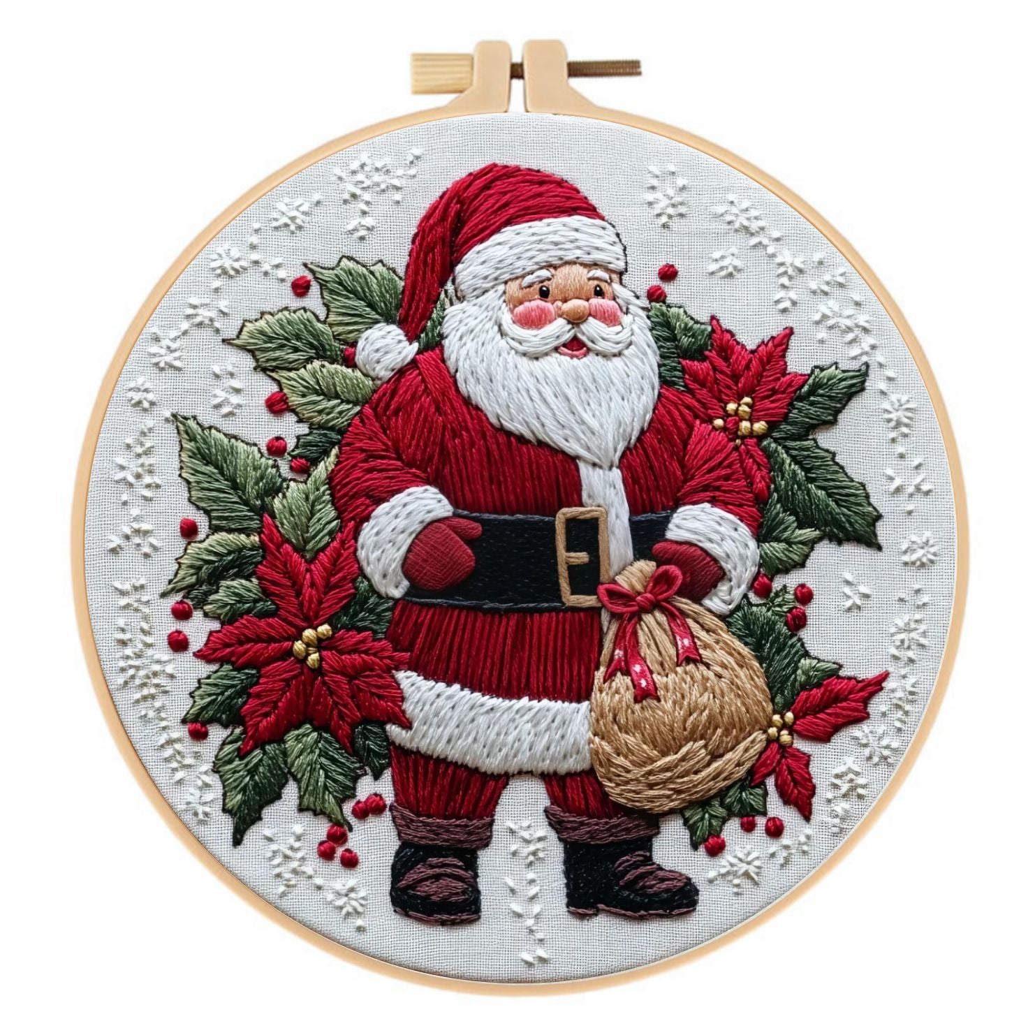 Santa Claus Embroidery Kit